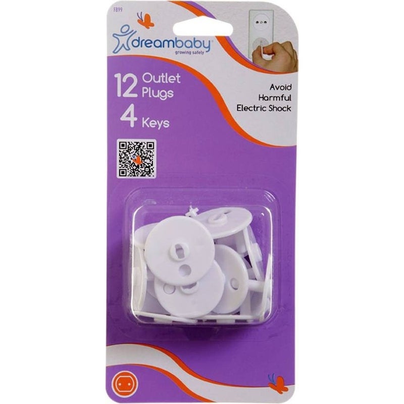 Dream Baby Infant Wear Dreambaby - Outlet Plugs 12 Plugs and 4 Keys - G899 - Image 4